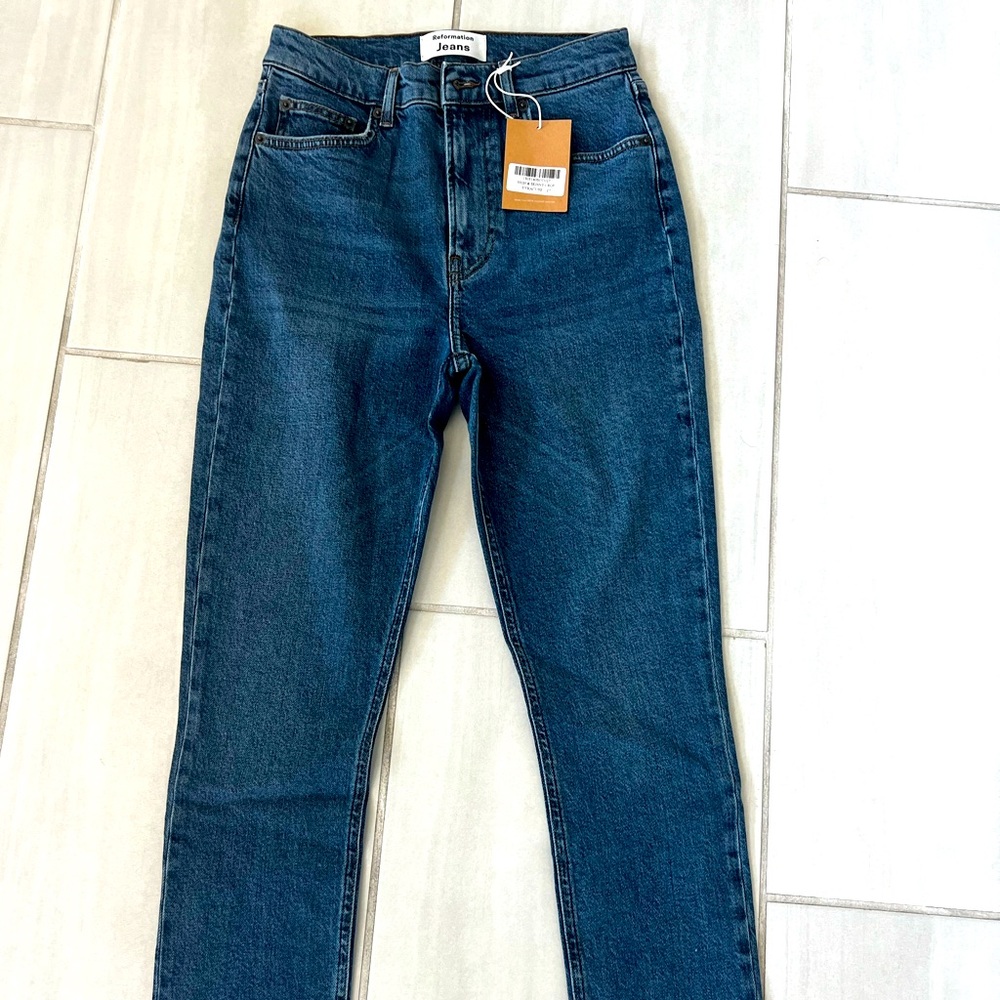 Reformation High&Skinny Crop